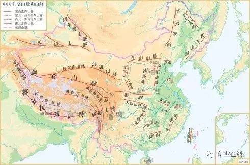 中国地形地貌概况图片