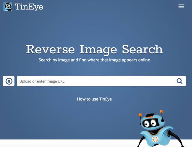 tinyeye是一款优秀的图片搜索网站,该网站被国外用户评价为"有着比