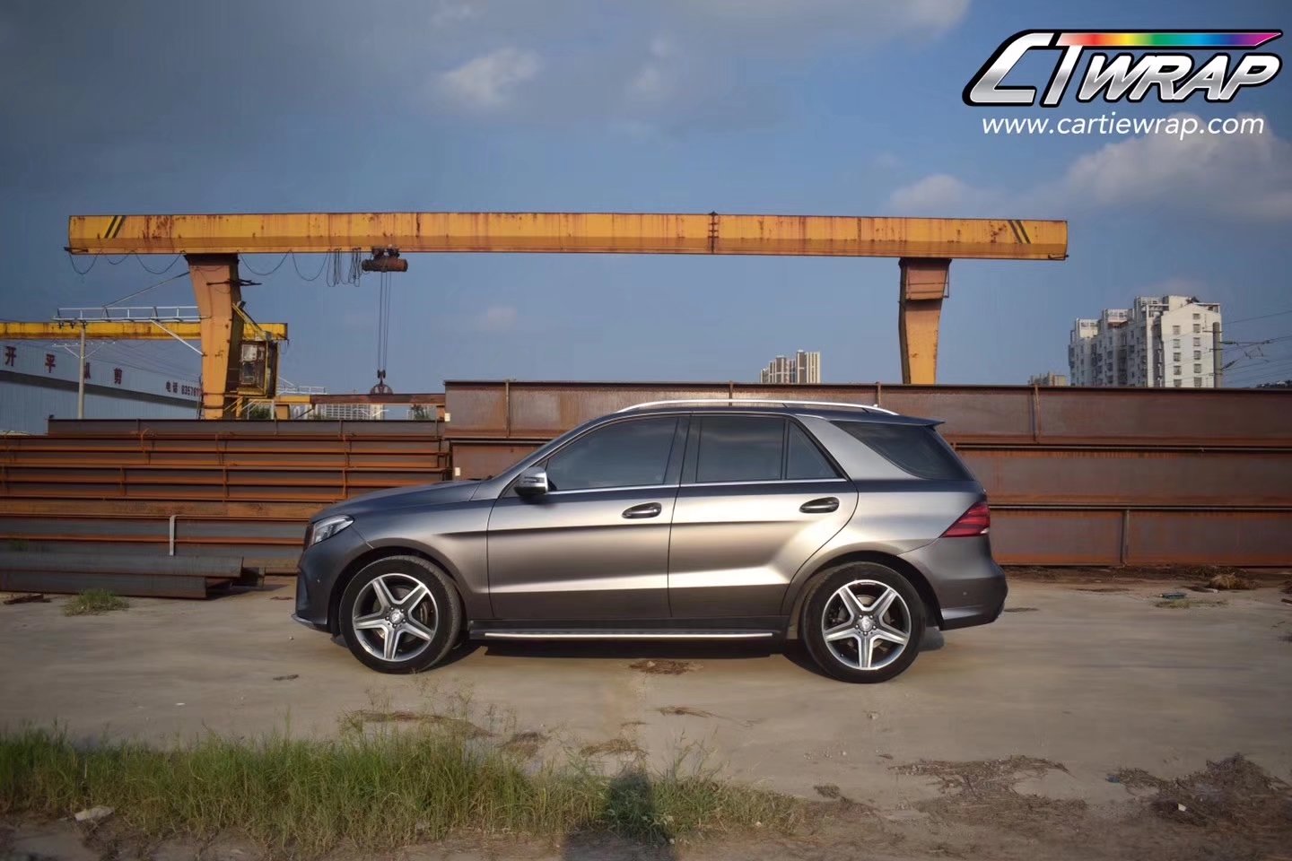 benz gle 电光金属灰 卡斯迪尔优秀案例欣赏_搜狐汽车_搜狐网