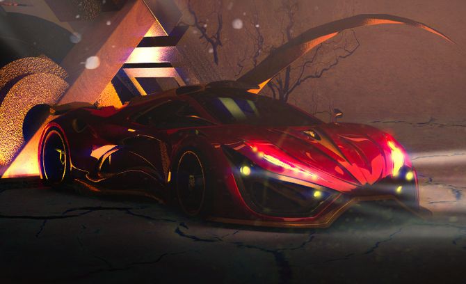 inferno supercar,中文名为"地狱超跑",单看其名字就能猜想到