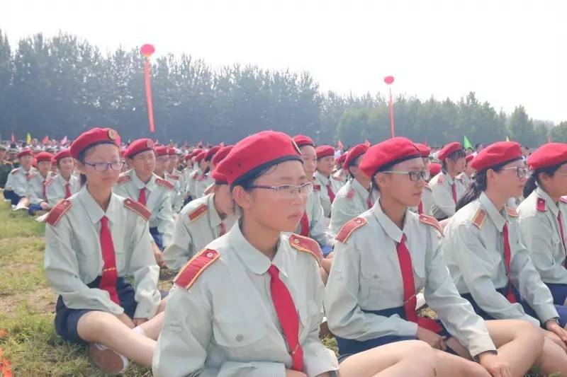 广饶一中举行新生军训总结,开学典礼暨教师节庆祝大会