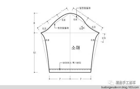 婴儿内衣裁剪图_自制婴儿睡袋裁剪图(3)