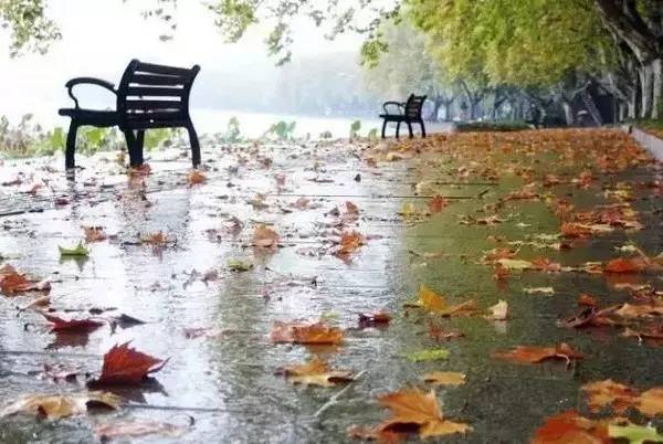 九月天气九成新, 一层秋雨一层凉.