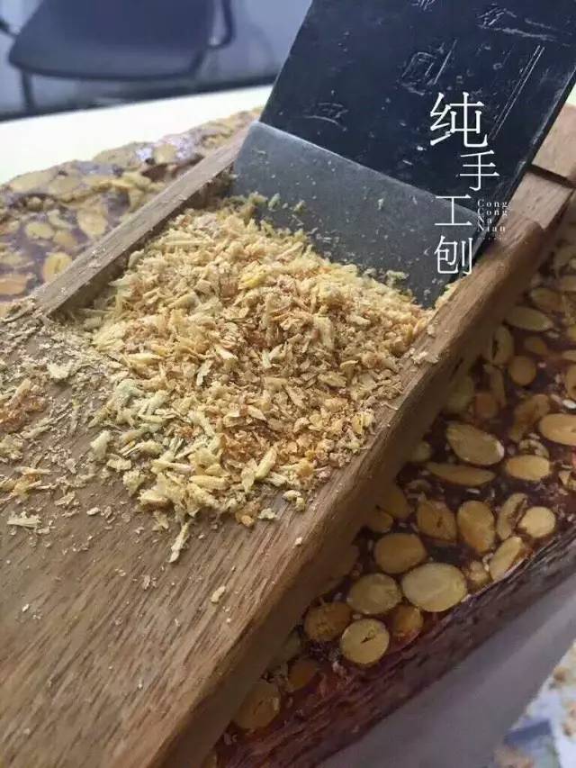 从台湾空运过来的花生芝麻麦芽糖~制作过程正宗台湾花生卷冰淇淋唯一