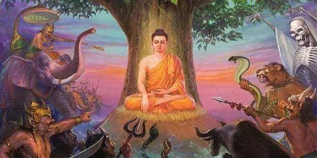 佛陀为阿难尊者解释七个梦境