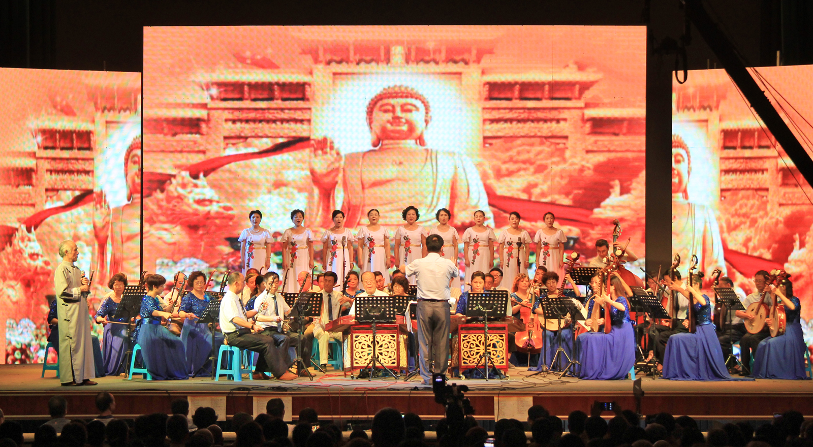 安徽梵呗艺术团文艺演出节目:民乐合奏《》
