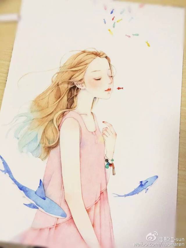 唯美细腻,教你画温暖治愈系插画