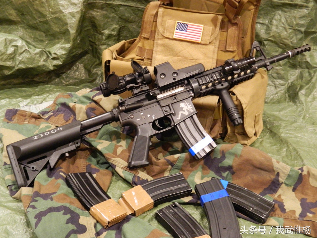 美国M16步枪—军事图片—美图美秀