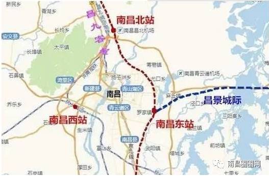 正在建设南昌东站 南昌东站规模是南昌西站的两倍 将成为京九高铁的