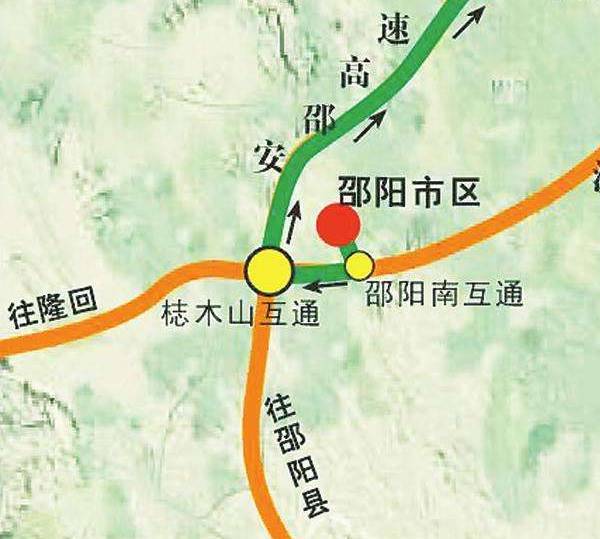施工期间,从g55二广高速转g60沪昆高速往怀化及昆明方向的匝道,将会图片