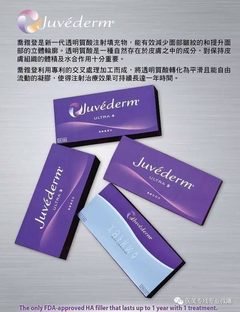 乔雅登juvederm玻尿酸