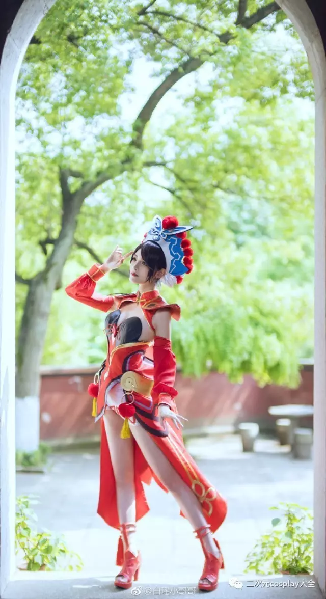 别姬是虞姬的皮肤,coser@白瑶 给我们带来了王者荣耀虞姬霸王别姬cos