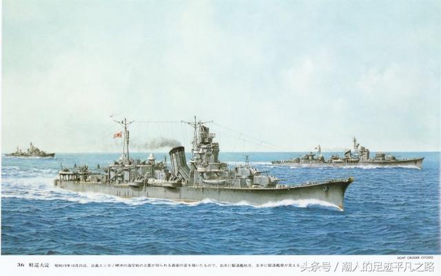 日本二战的古鹰号重型巡洋舰萨沃岛海战日本战舰的最后胜利
