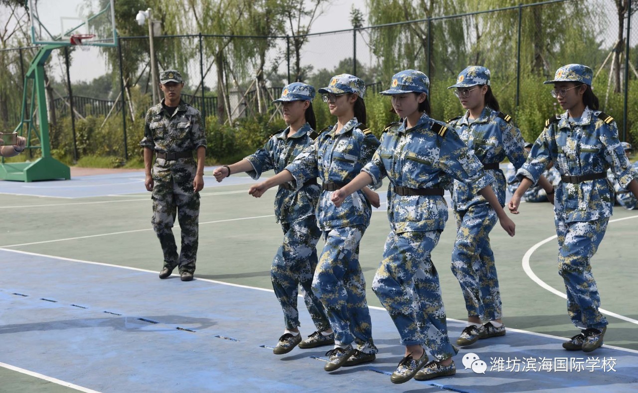 聚焦军旅青春别样年华潍坊滨海国际学校国防教育集训营精彩掠影