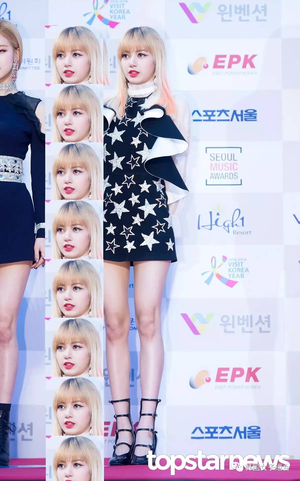 blackpink lisa是新起之秀,从小跳舞让lisa的身材完美.