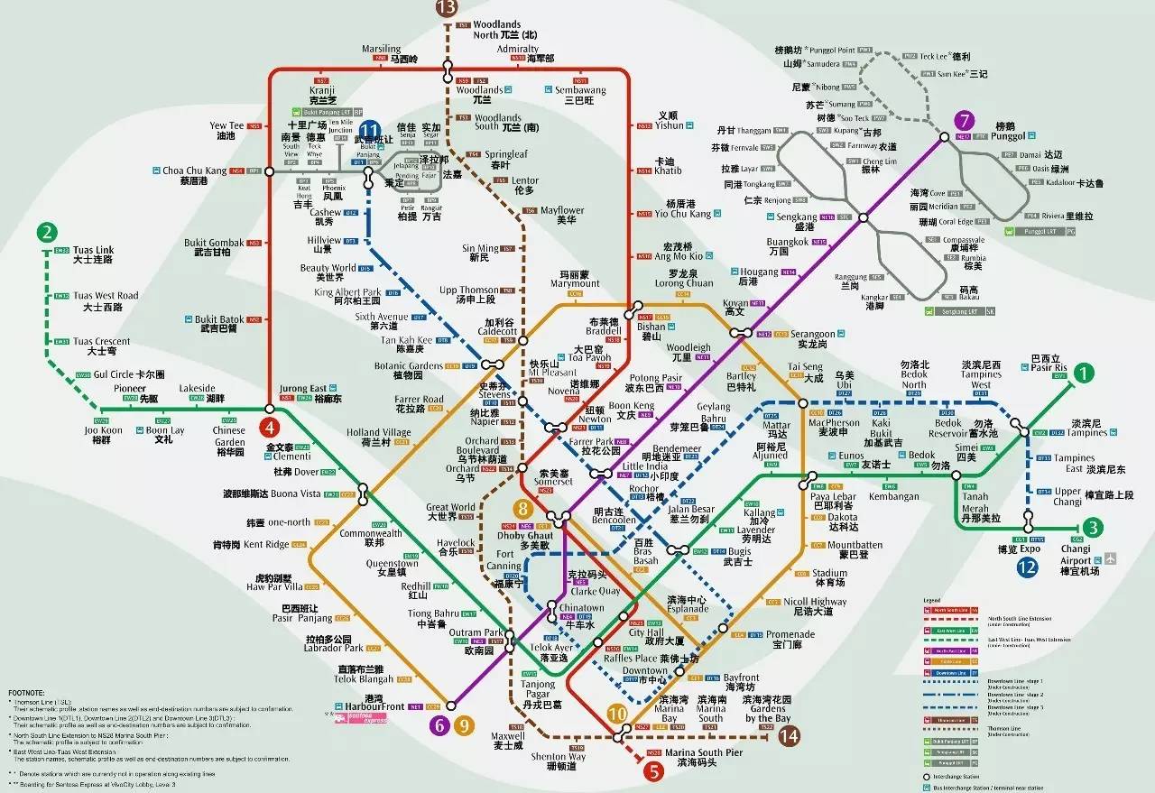 新马地铁全攻略跟着成熟地铁网带你玩转新加坡