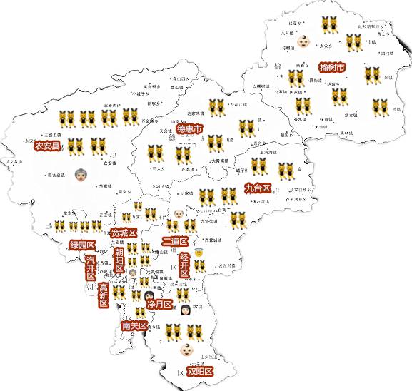 长春五区人口_长春人口热力图