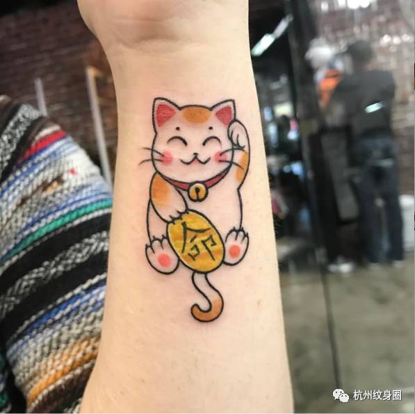 tattoo | 纹身素材:招财猫