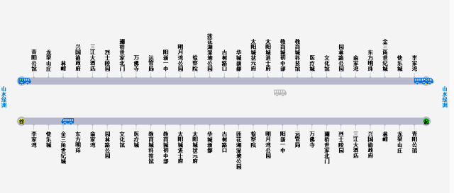 阳新县8路和16路新能源公交车运行图