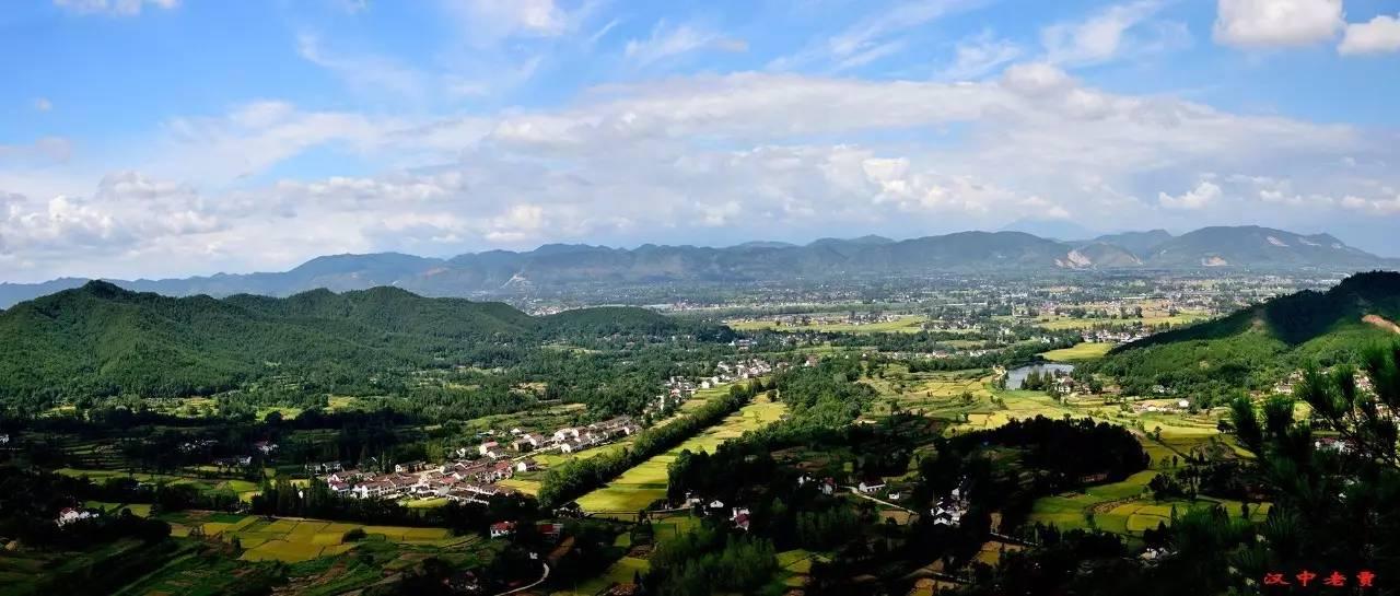 汉中南郑县:不一样的视角,不一样的风景