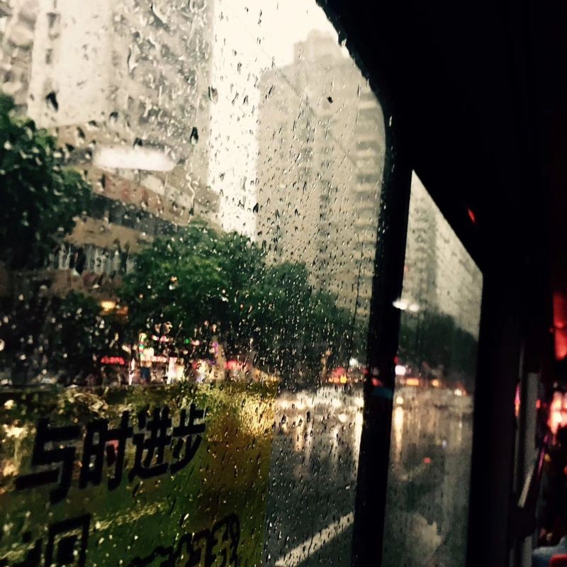 水中捞到保险杠!今早大暴雨下