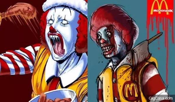 把小丑拍得这么恐怖有想过麦当劳叔叔的感受么