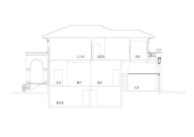 易盖房图纸:安徽三层农村别墅,占地12x15米有一层地下