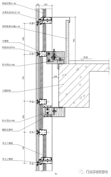 铝板幕墙,石材幕墙,玻璃幕墙施工节点做法100多张详图