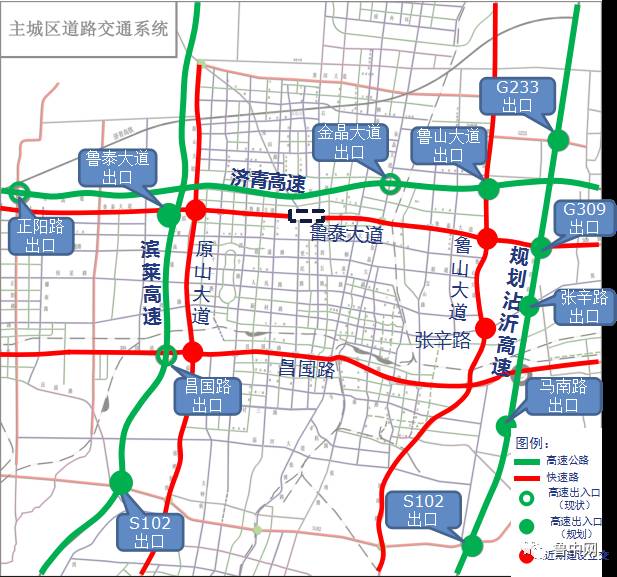 鲁山大道与鲁泰大道互通立交桥要开建了淄博未来