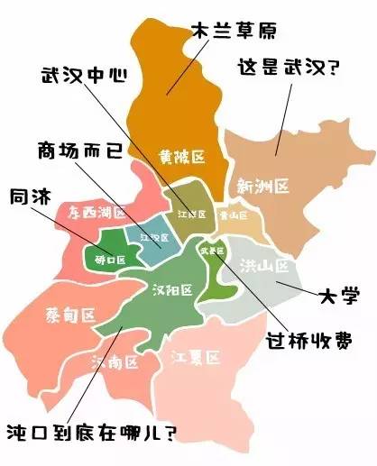 洪山区:法国 十几年的时光,从新兴城区成长为武汉的中心城区,洪山,无图片