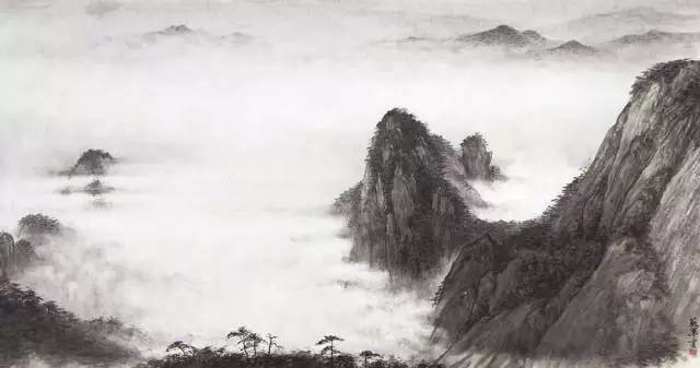 艺术家苏军山水画赏析:恢宏大气 呈现出深邃莫测的