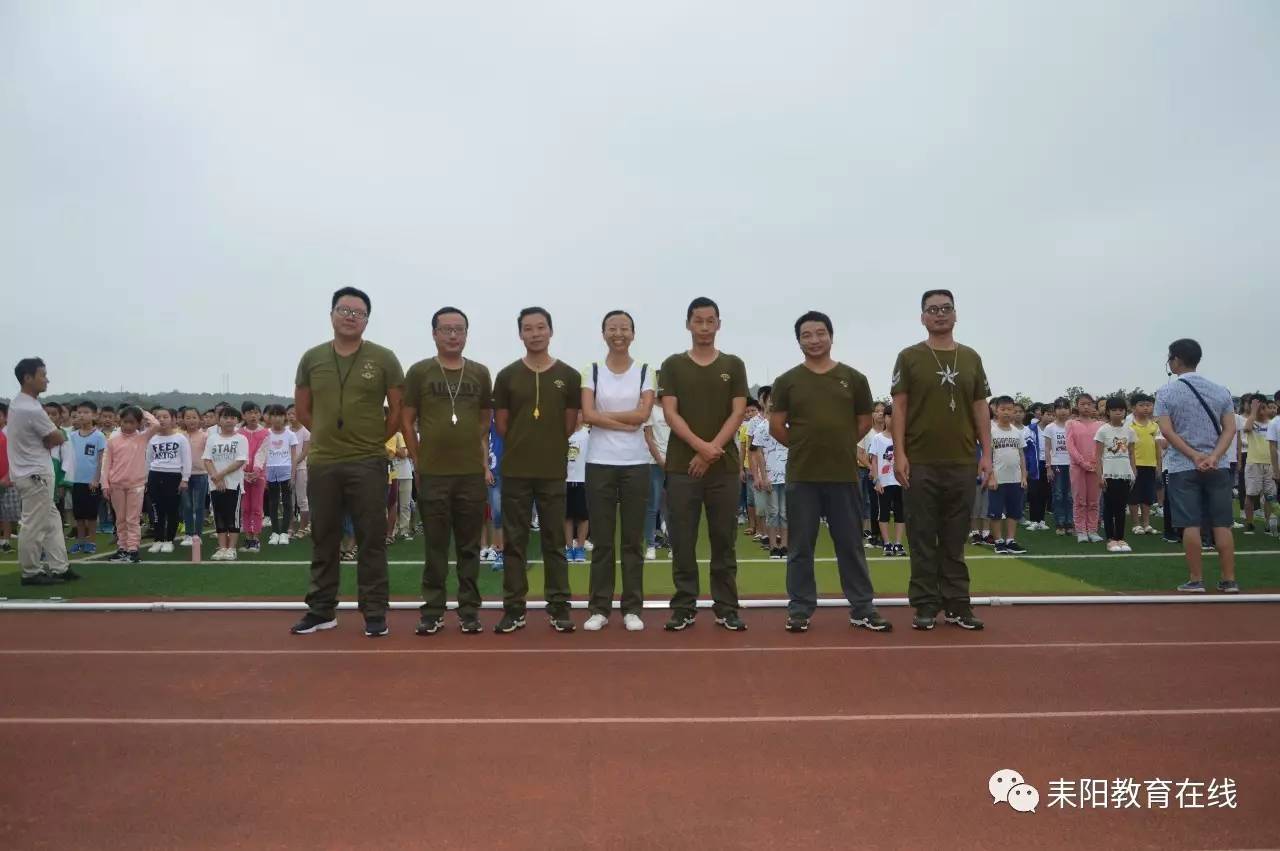 【校园】耒阳市实验中学七年级新生军训开始啦!体育骨干教师任教官!