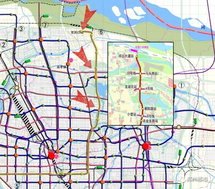 地铁8号线修改后怎么走?还有什么线路变动?附最新郑州