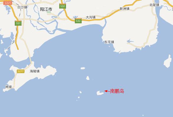 从珠海出发大概两个多小时可以达到阳江东平镇,用高德地图搜索"阳江