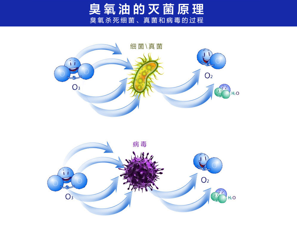 为什么臭氧油杀菌效果被认为是快速的?