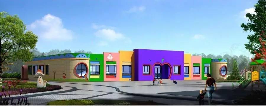 而今,全县农村双语幼儿园已全面投入使用,一个个幼儿园设计精美,外观