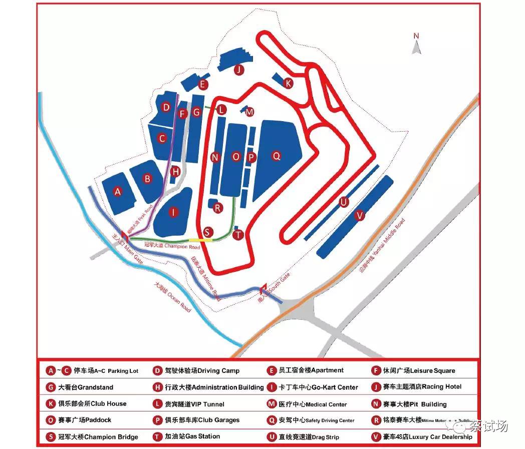 宁波国际赛道英文全称ningbointernational speedpark,中文名隐藏了