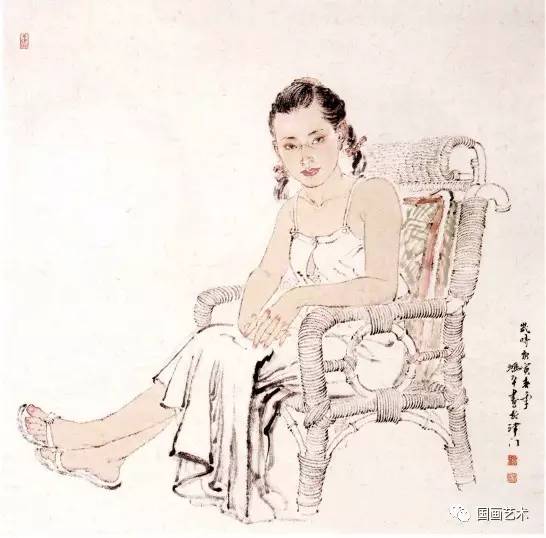 文化 正文  分享一个现代仕女的写意教程,素材摘录自《现代仕女人物