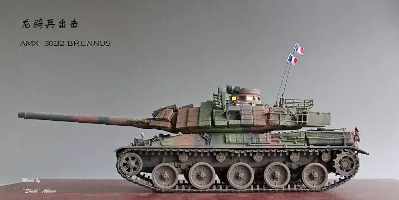 amx-30b2:法国龙骑兵出击,表面装甲无用论,但实质上.