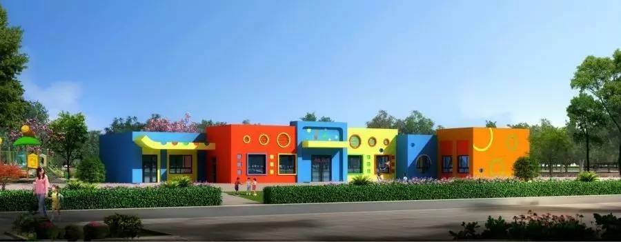 而今,全县农村双语幼儿园已全面投入使用,一个个幼儿园设计精美,外观