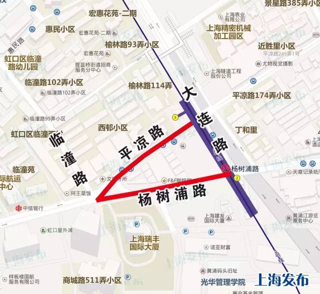 虹口今年首条"区区对接"道路通车啦!未来还有这4条