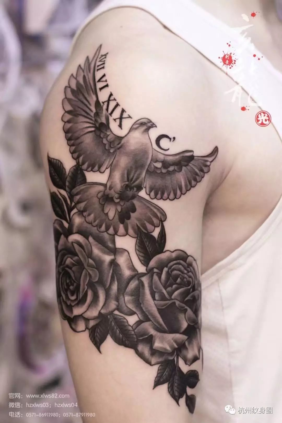 tattoo纹身素材鸽子