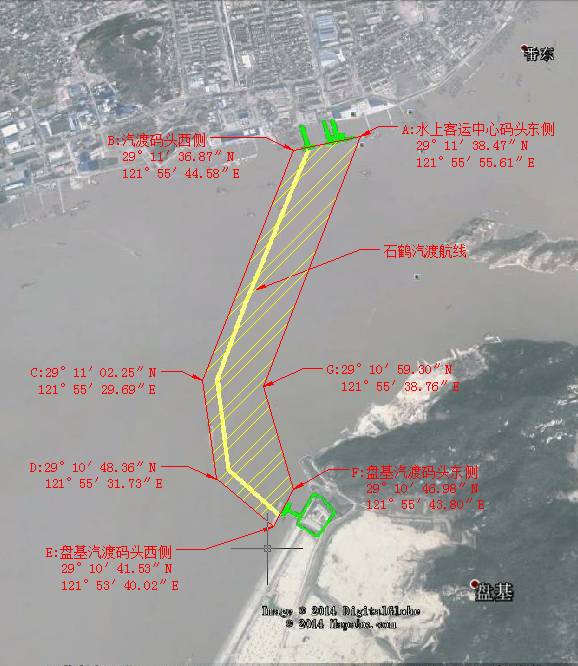 象山县石浦鹤浦汽渡航线禁止锚泊的公告天气影讯