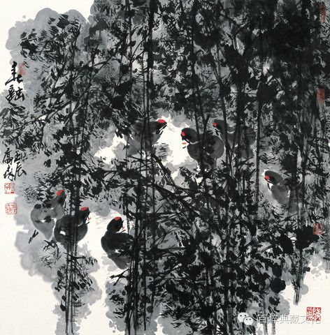 漳县美术馆中国实力派画家乔森花鸟画作品展