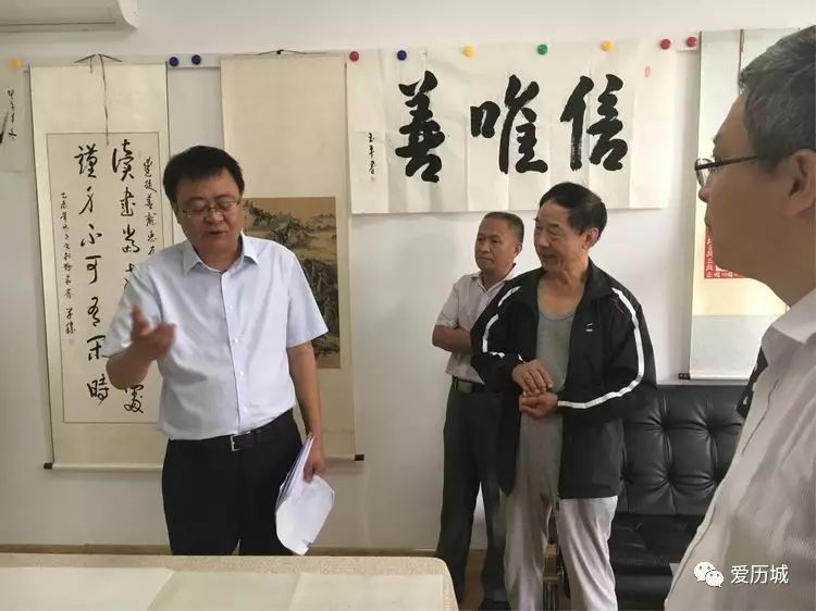 历城区委常委组织部长温洪军到街道调研基层党建工作开展情况