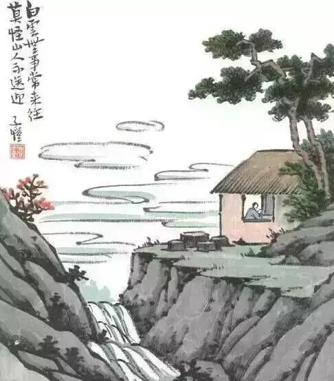 丰子恺画中的悠然茶趣味