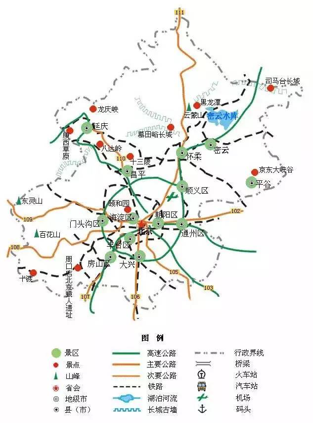 如此多娇,中国34个省级行政区旅游地图