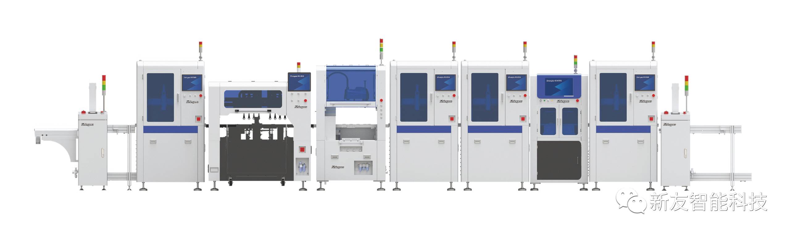 新友智能携 smt后工程产线设备 再次闪耀华南电子展