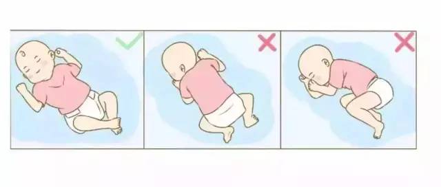 在1岁之前,仰卧是新生宝宝最安全的睡眠姿势