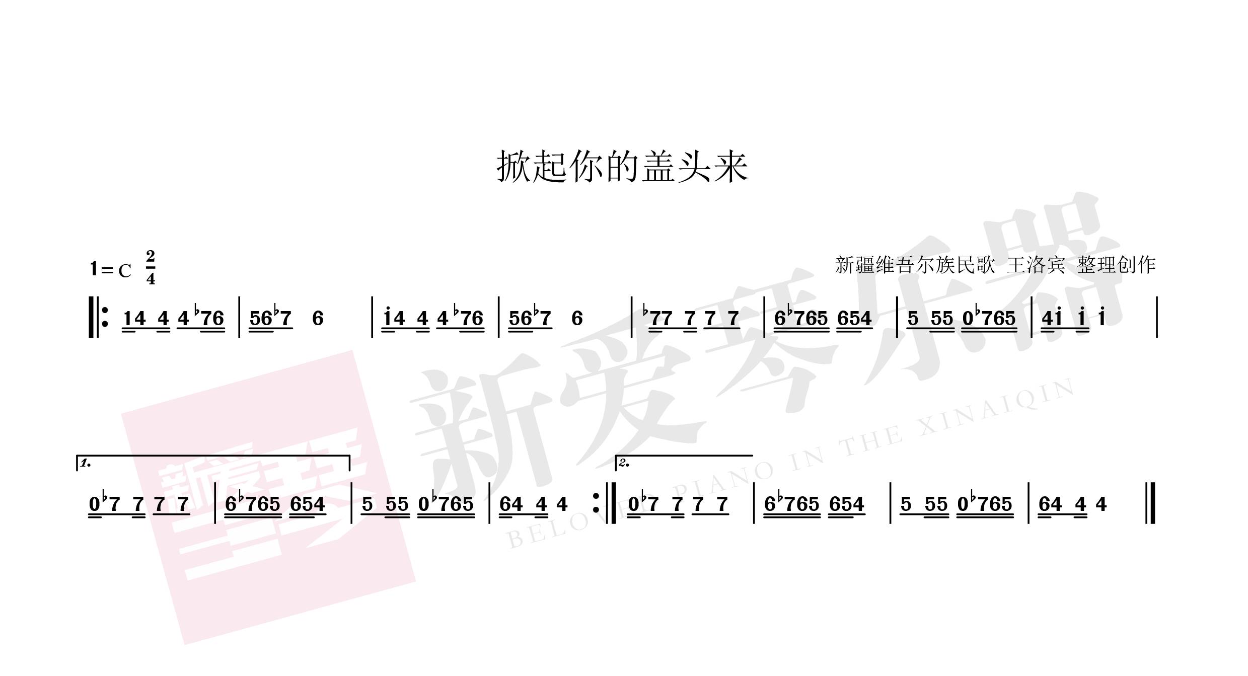 【掀起你的盖头来】新爱琴·从零开始学口琴